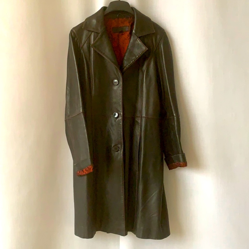 Guess Leather Coat L